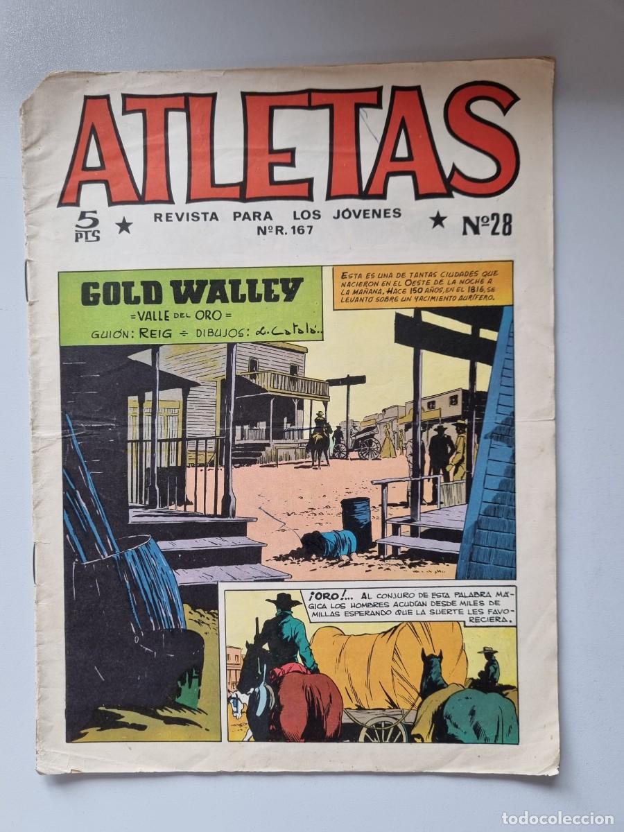 Tebeos: ATLETAS n&deg; 28 Editorial MAGA - Foto 1