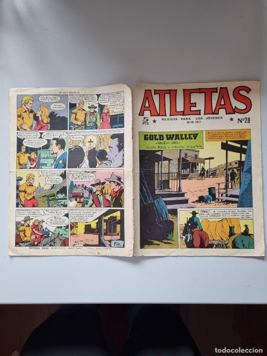 Tebeos: ATLETAS n&deg; 28 Editorial MAGA - Foto 3