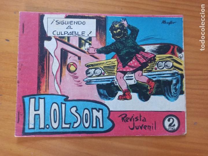 Tebeos: H. OLSON - &iexcl;SIGUIENDO AL CULPABLE! - EDITORIAL MAGA (GX) - Foto 1