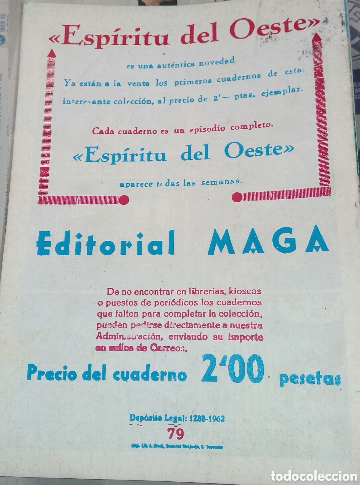 Tebeos: EL ESP&Iacute;RITU DE LA SELVA LOTE 50 FACS&Iacute;MILES. EDITORIAL MAGA - Foto 2