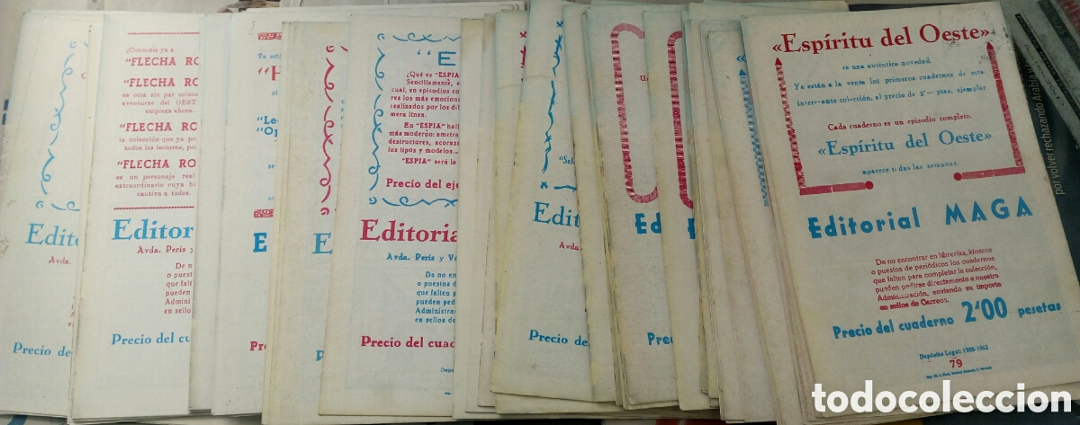 Tebeos: EL ESP&Iacute;RITU DE LA SELVA LOTE 50 FACS&Iacute;MILES. EDITORIAL MAGA - Foto 4