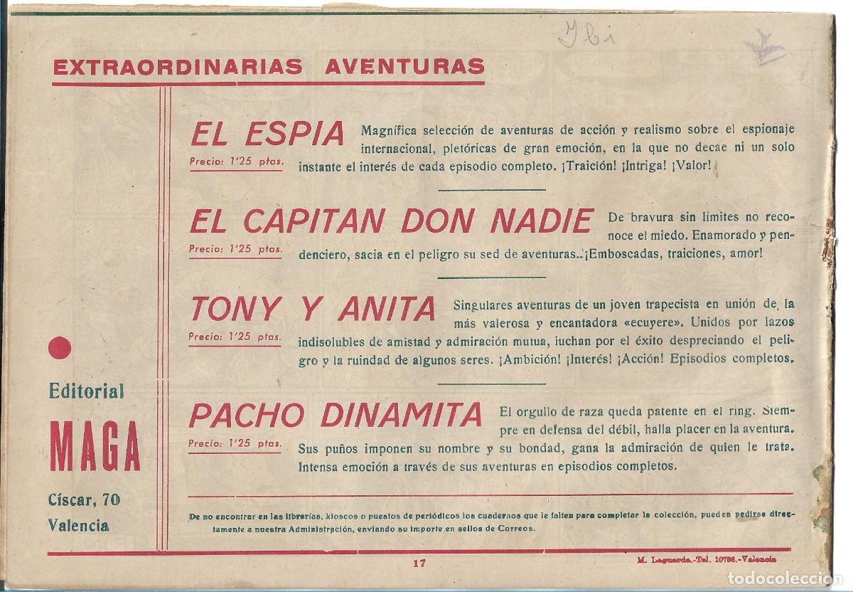 Tebeos: PACHO DINAMITA NUM 17 - ORIGINAL - Foto 2