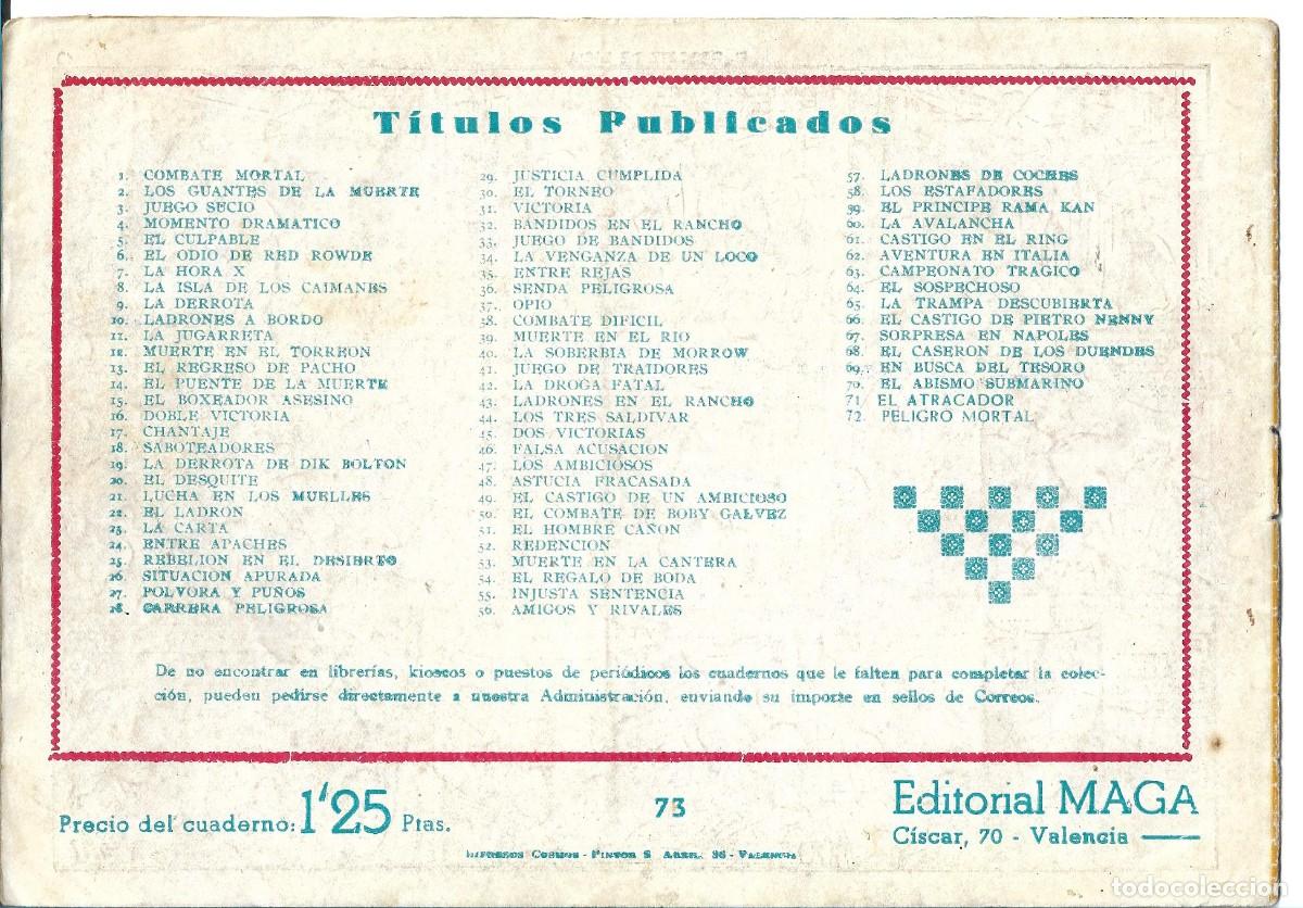 Tebeos: PACHO DINAMITA NUM 73 - ORIGINAL - Foto 2