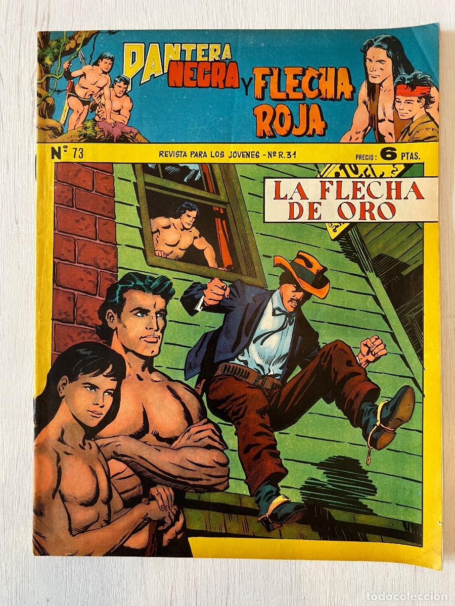Tebeos: PANTERA NEGRA Y FLECHA ROJA N&ordm; 73 - Foto 1