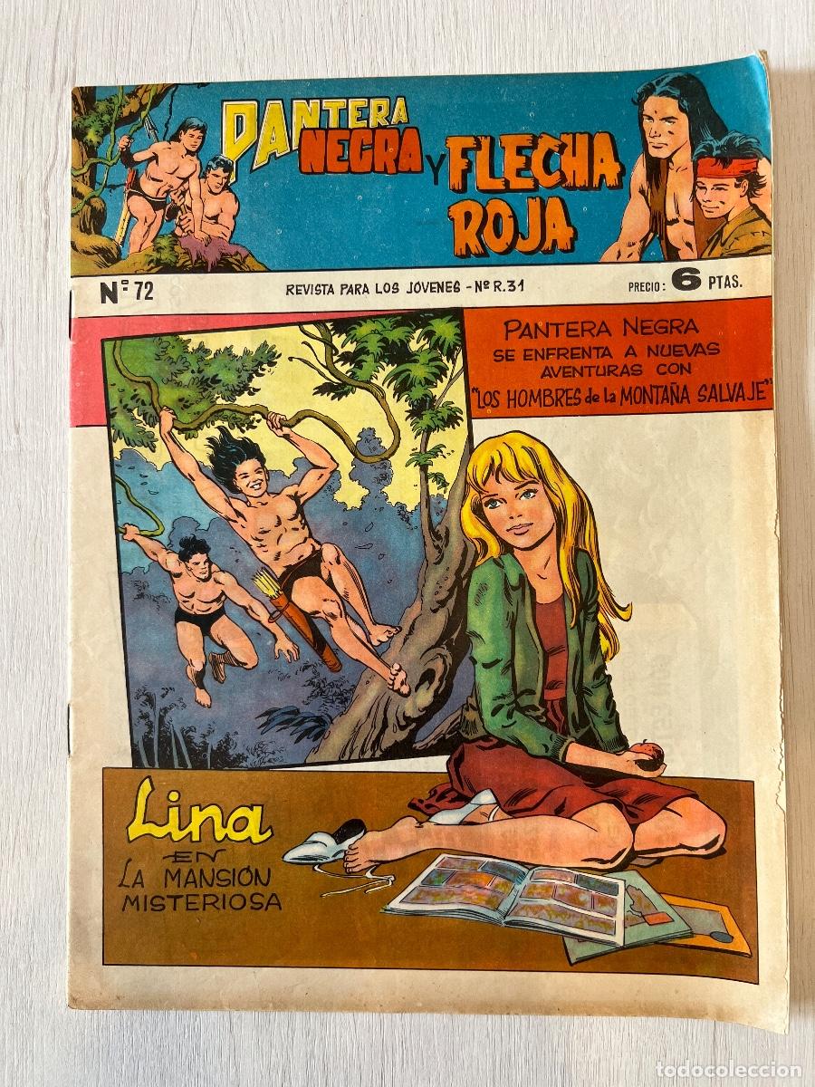 Tebeos: PANTERA NEGRA Y FLECHA ROJA N&ordm; 72 - Foto 1