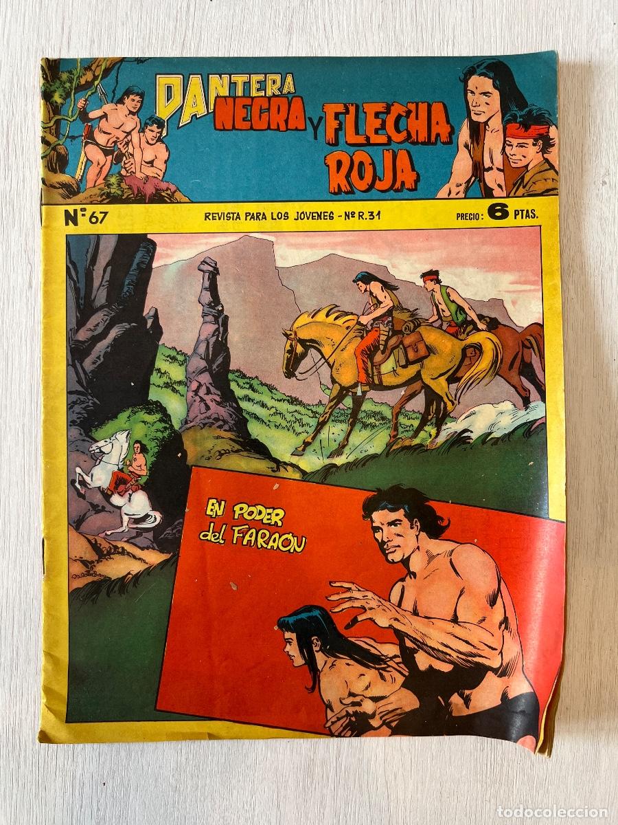 Tebeos: PANTERA NEGRA Y FLECHA ROJA N&ordm; 67. EL PODER DEL FARAON - Foto 1