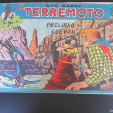 Tebeos: DAN BARRY EL TERREMOTO (1954, MAGA) 72 · 9-I-1957 · PRELUDIO DE GUERRA