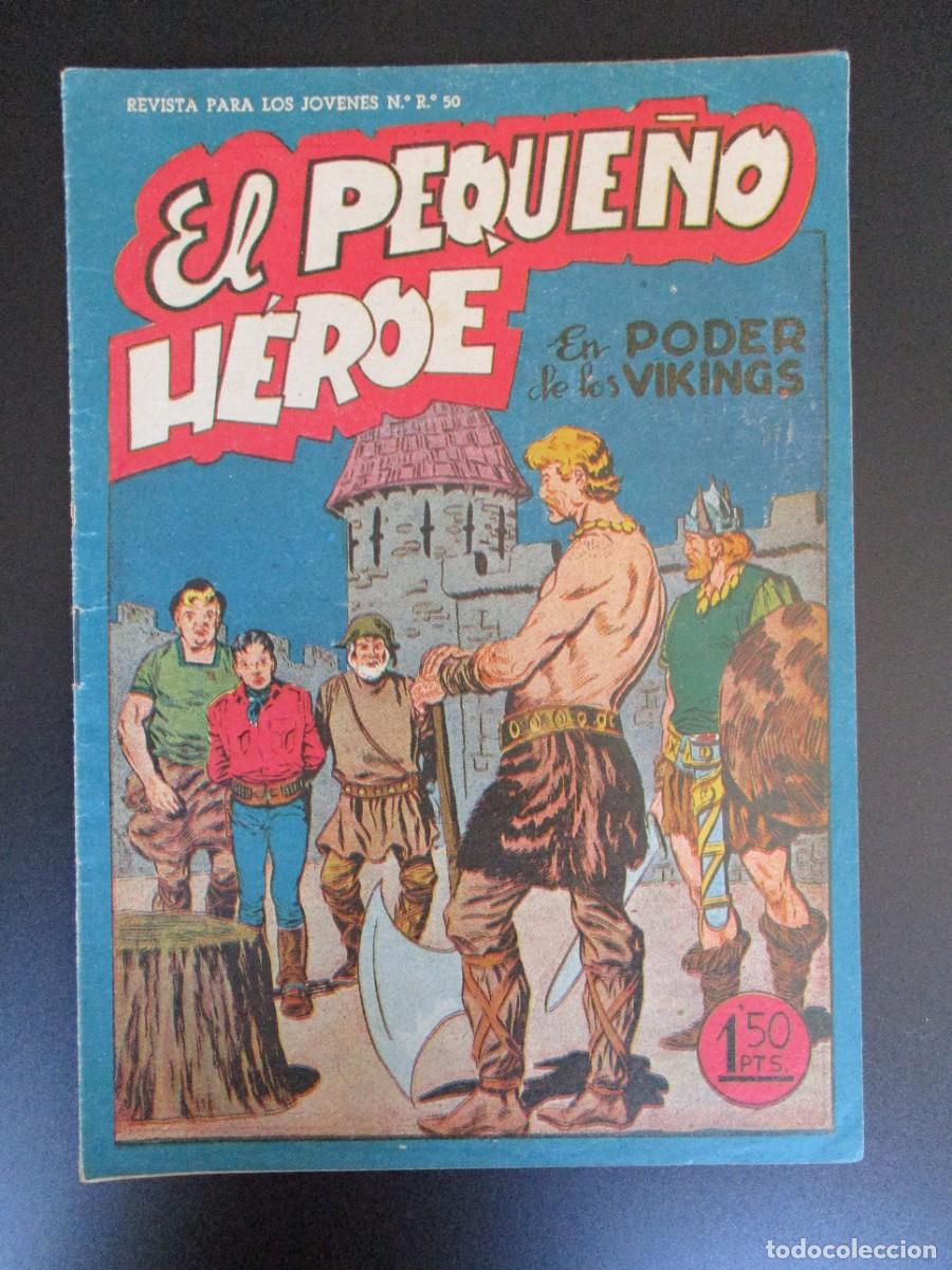 Tebeos: PEQUE&Ntilde;O HEROE, EL (1957, MAGA) 35 &middot; 8-III-1958 &middot; EN PODER DE LOS VIKINGS - Foto 1