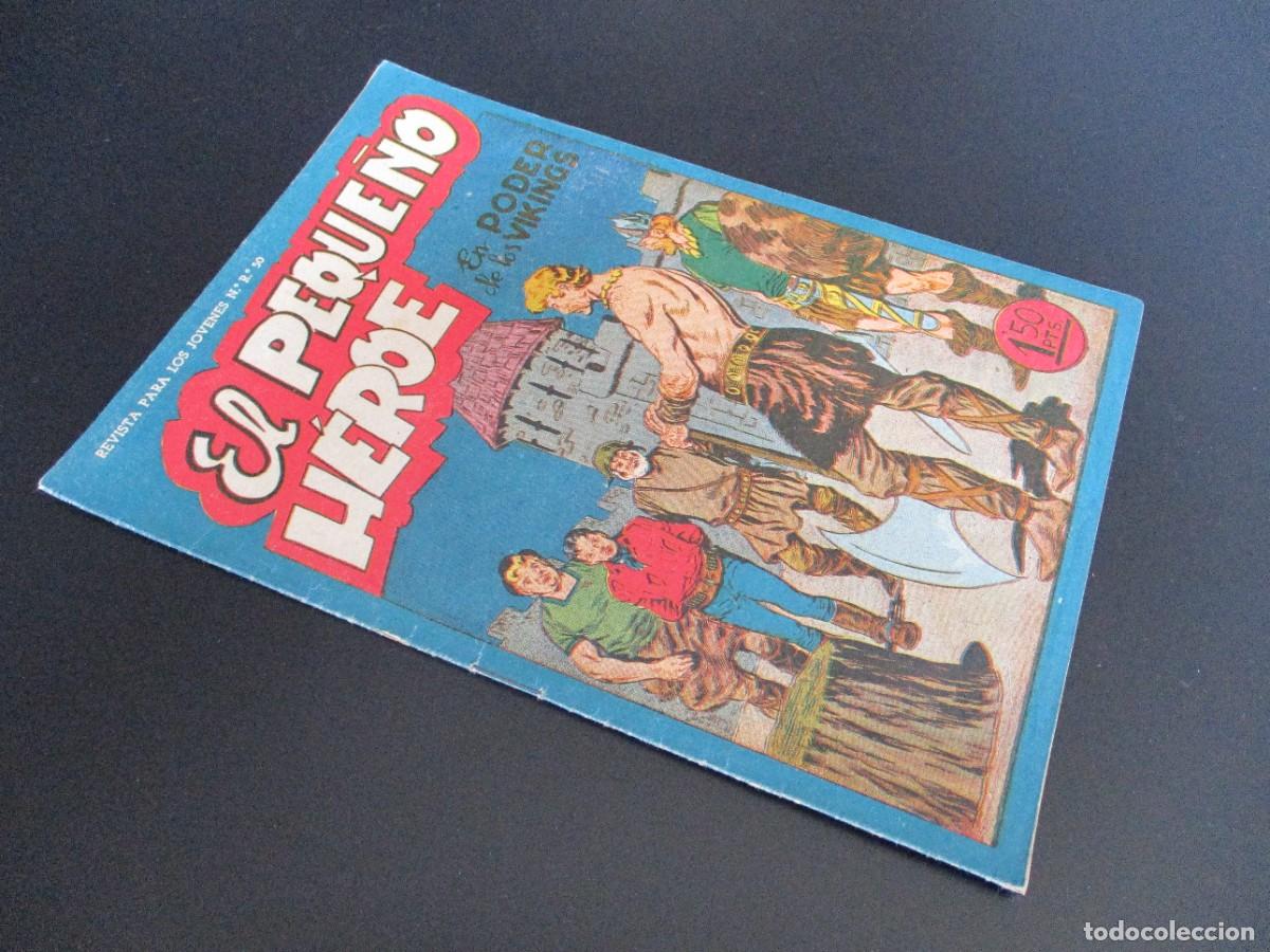 Tebeos: PEQUE&Ntilde;O HEROE, EL (1957, MAGA) 35 &middot; 8-III-1958 &middot; EN PODER DE LOS VIKINGS - Foto 2