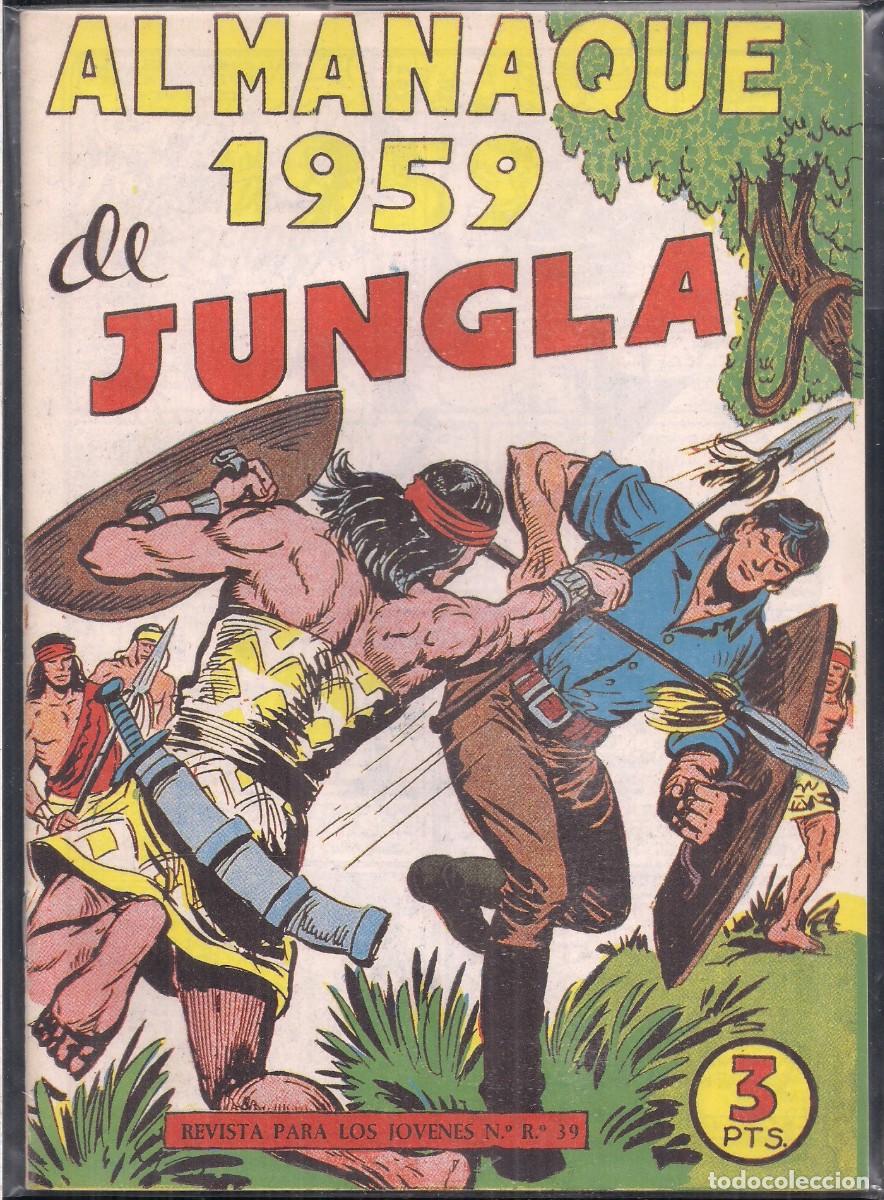 Tebeos: JUNGLA ALMANAQUE 1959 FACSIMIL - Foto 1