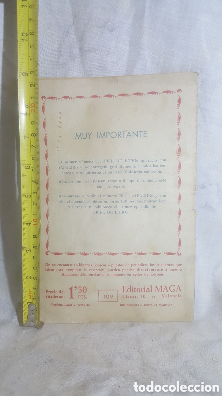 Tebeos: EL PEQUE&Ntilde;O HEROE &rdquo;EL MESTIZO&rdquo; EDITORIAL MAGA - Foto 2