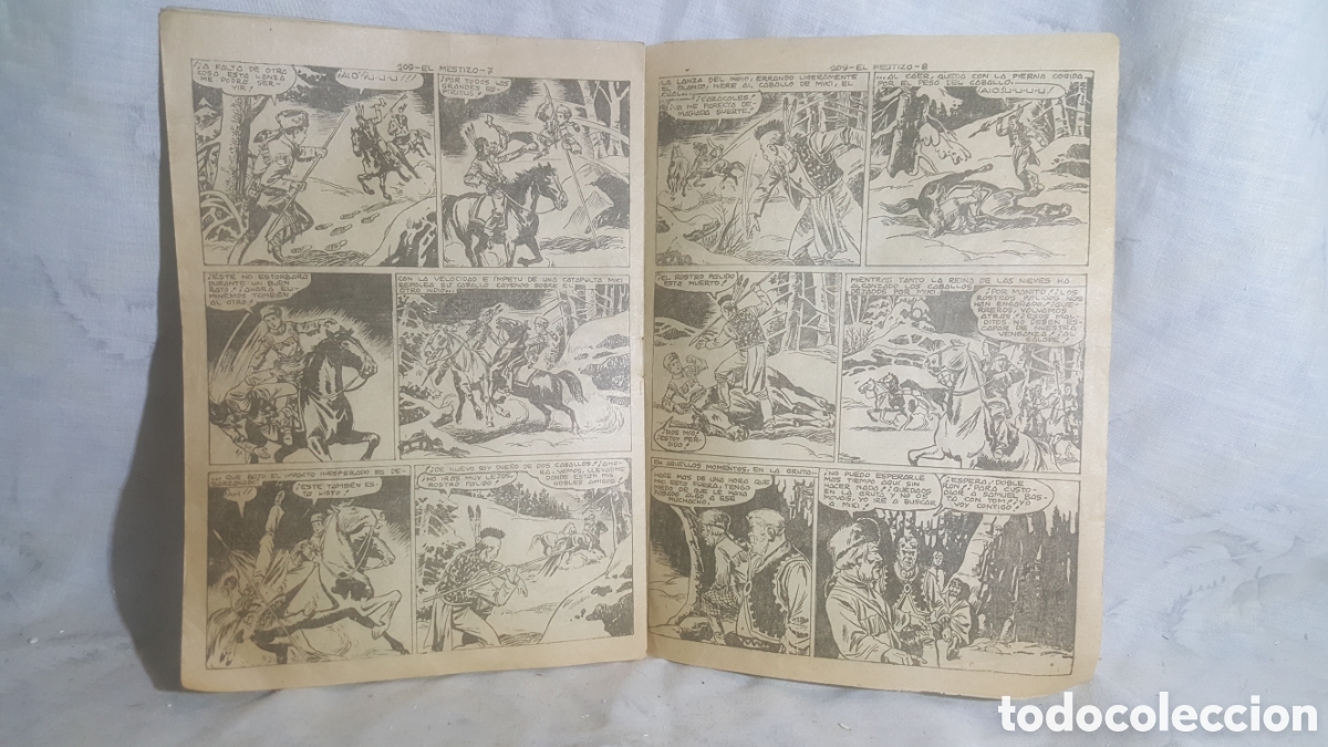 Tebeos: EL PEQUE&Ntilde;O HEROE &rdquo;EL MESTIZO&rdquo; EDITORIAL MAGA - Foto 3
