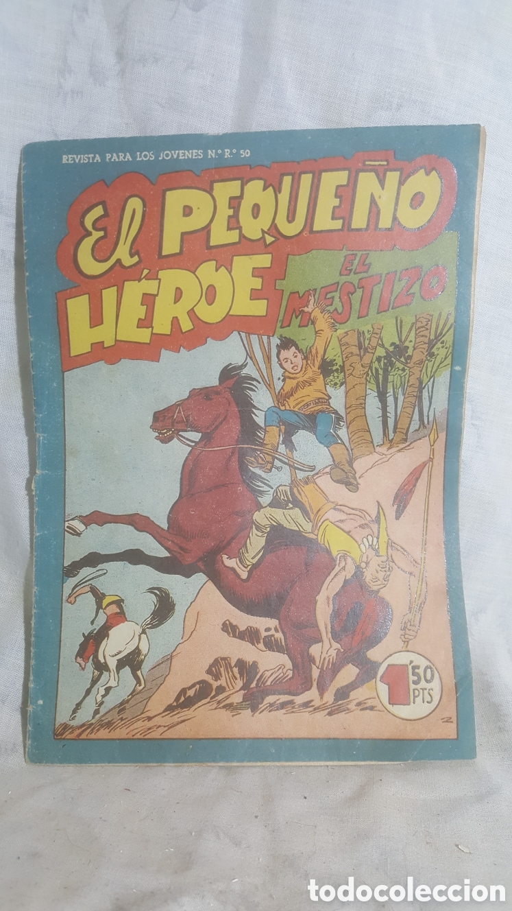 Tebeos: EL PEQUE&Ntilde;O HEROE &rdquo;EL MESTIZO&rdquo; EDITORIAL MAGA - Foto 1