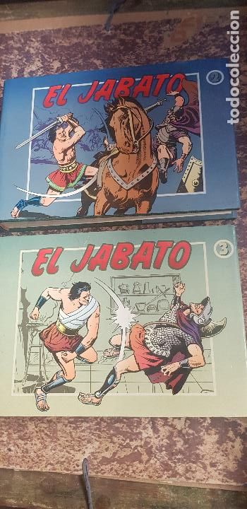 Tebeos: 2 TOMOS DEL JABATO N&ordm;.2 Y 3 A&Ntilde;O 1995 - Foto 1