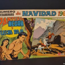 Tebeos: PANTERA NEGRA Y FLECHA ROJA 1965-NUMERO EXTRAORDINARIO DE NAVIDAD BUEN ESTADO