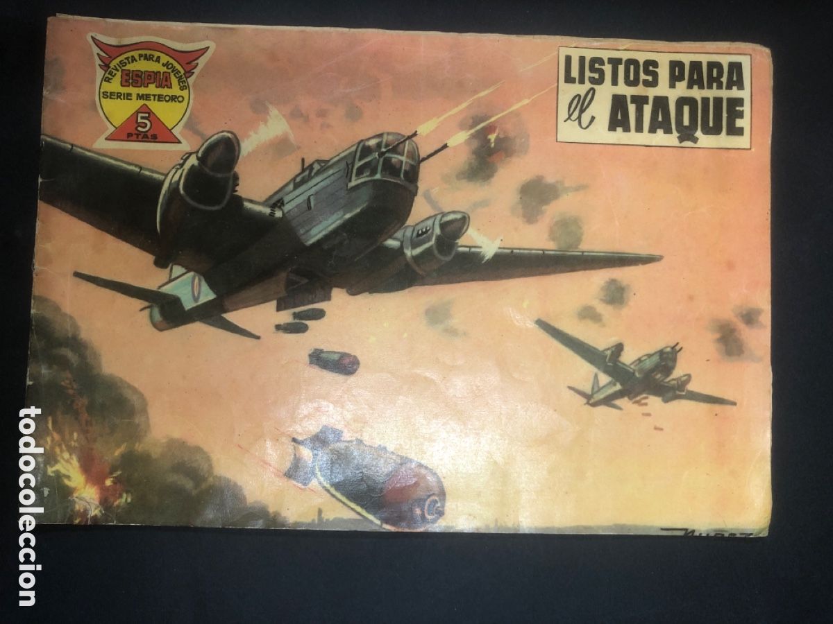 Tebeos: COMIC ORIGINAL ESPIA SERIE METEORO N&ordm; 10 EDITORIAL MAGA - Foto 1