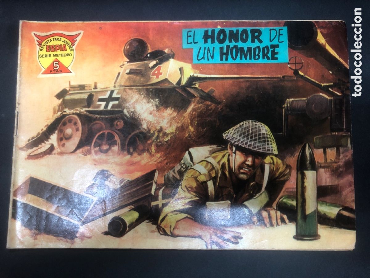 Tebeos: COMIC ORIGINAL ESPIA SERIE METEORO N&ordm; 30 EDITORIAL MAGA - Foto 1