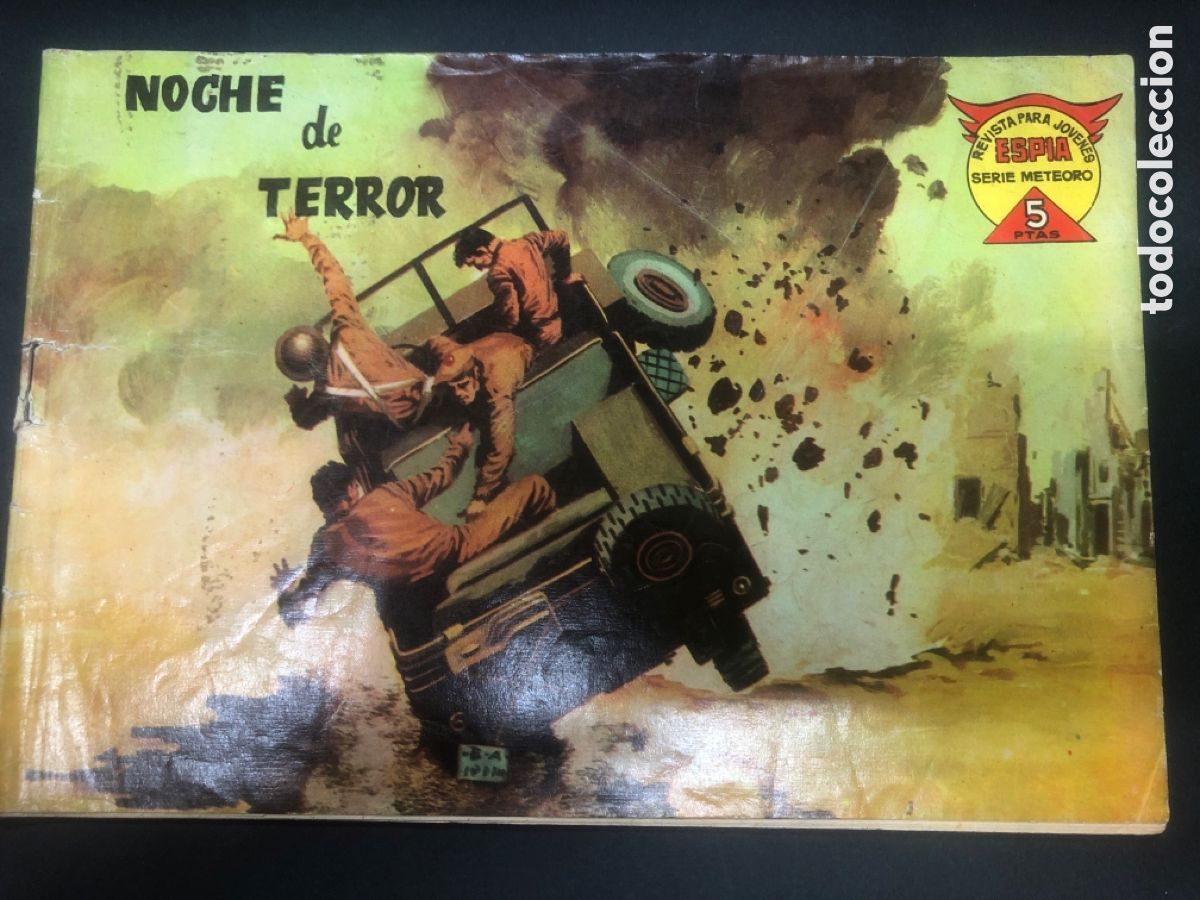 Tebeos: COMIC ORIGINAL ESPIA SERIE METEORO N&ordm; 36 EDITORIAL MAGA - Foto 1