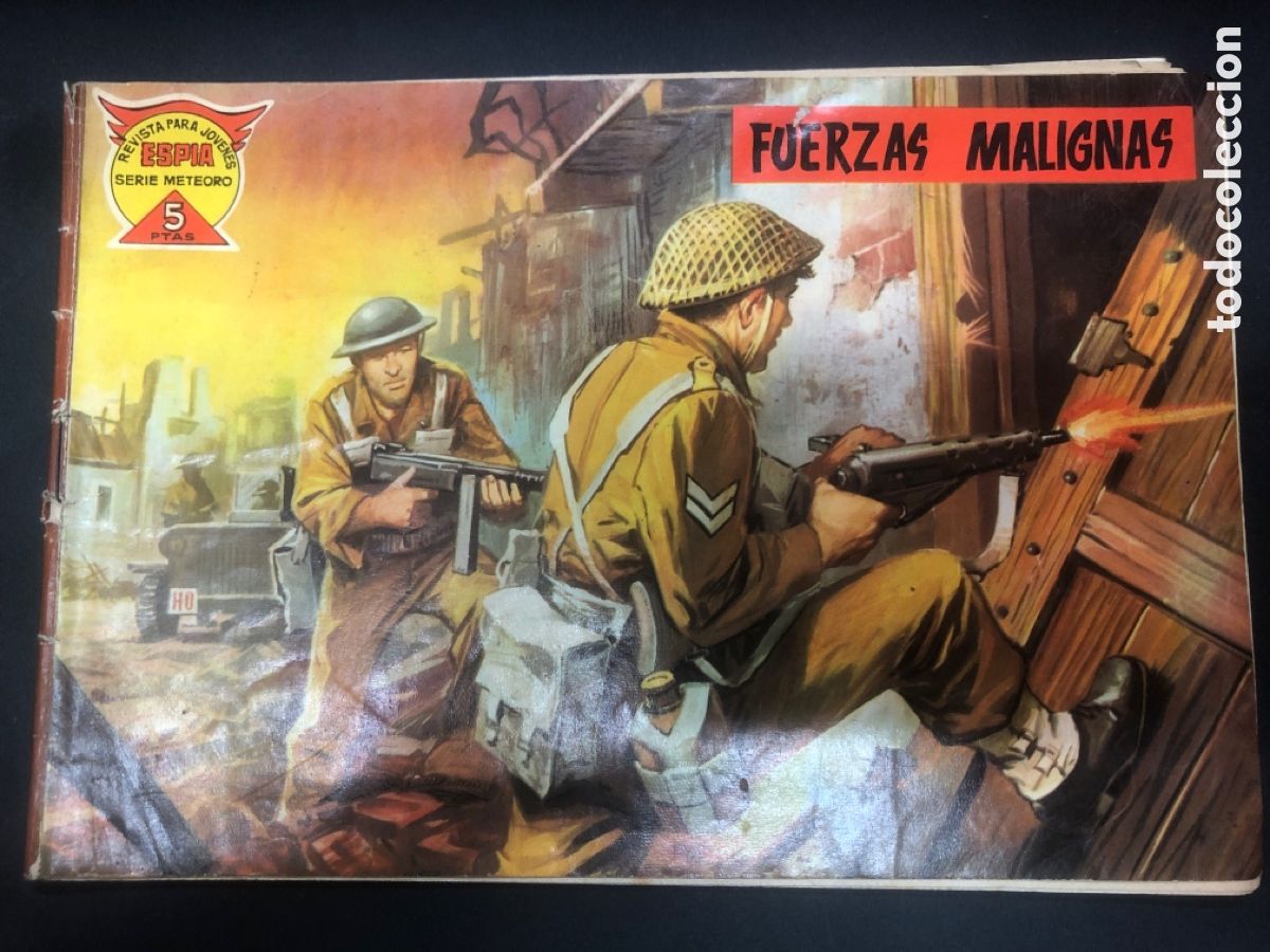 Tebeos: COMIC ORIGINAL ESPIA SERIE METEORO N&ordm; 40 EDITORIAL MAGA - Foto 1