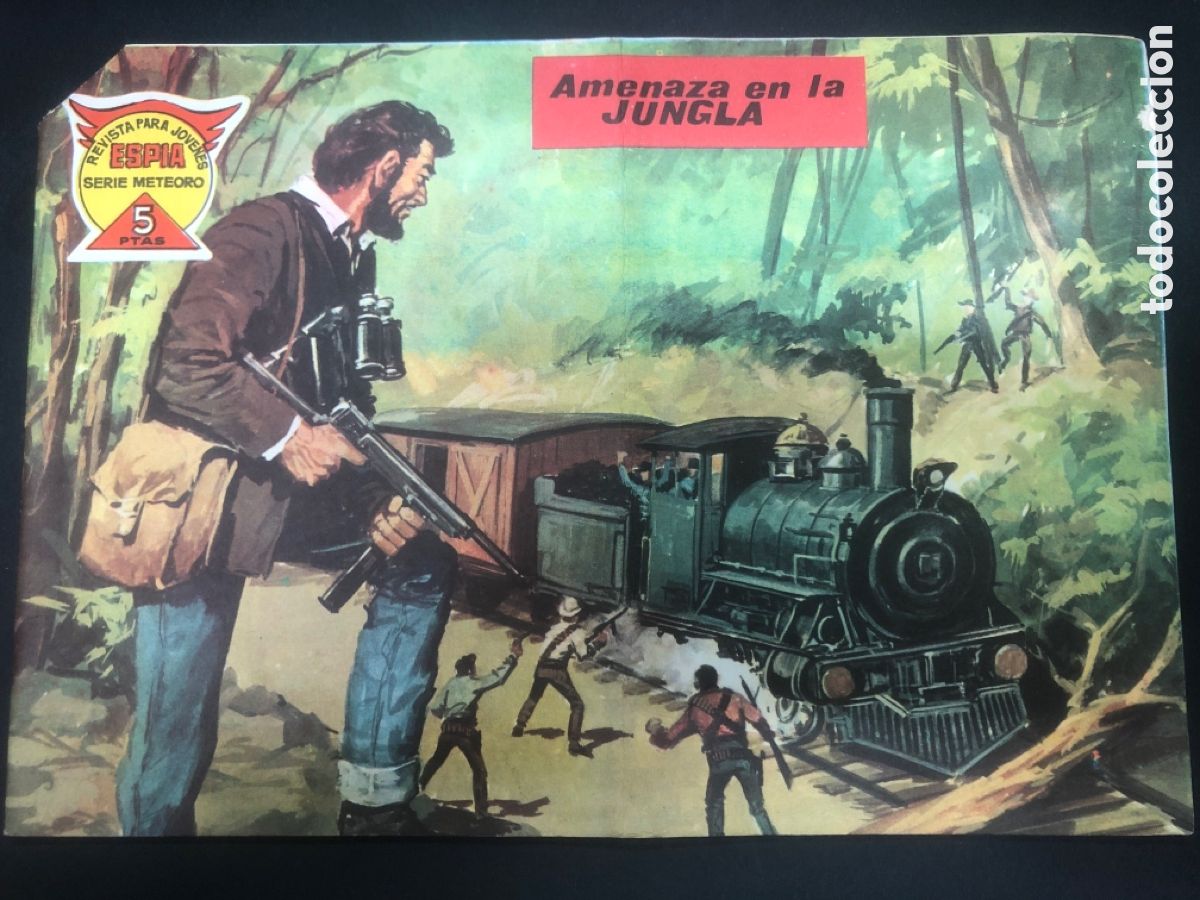 Tebeos: COMIC ORIGINAL ESPIA SERIE METEORO N&ordm; 62 EDITORIAL MAGA - Foto 1