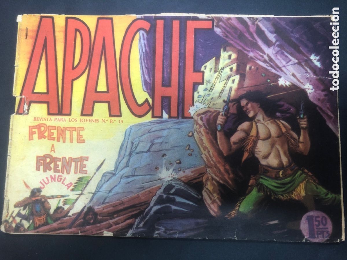 Tebeos: COMIC ORIGINAL APACHE 1&ordf; N&ordm;8 EDITORIAL MAGA - Foto 1