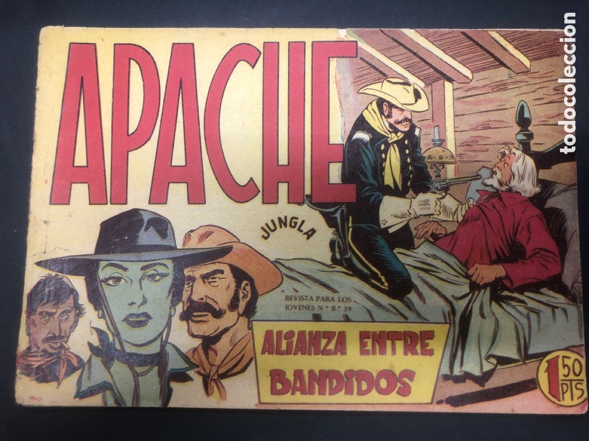 Tebeos: COMIC ORIGINAL APACHE 1&ordf; N&ordm;12 EDITORIAL MAGA - Foto 1