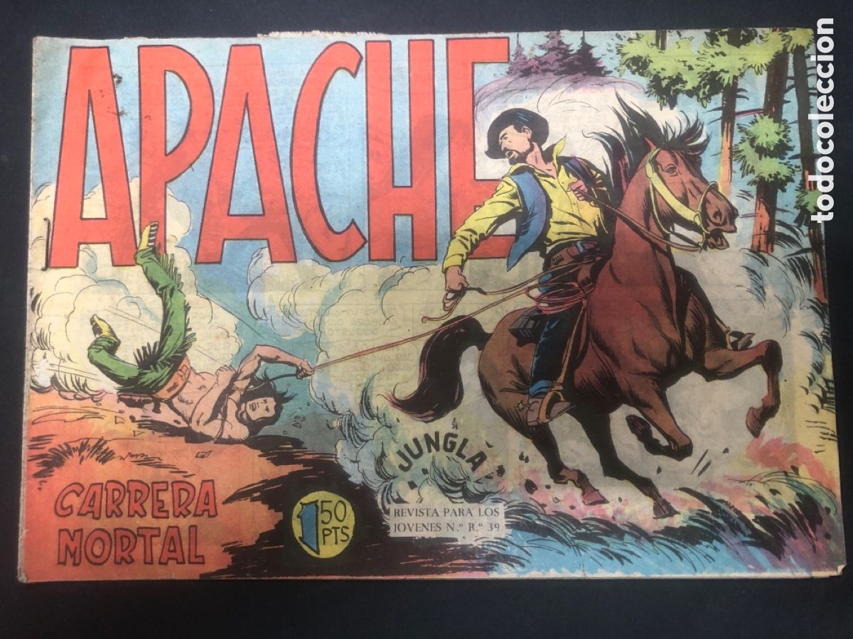 Tebeos: COMIC ORIGINAL APACHE 1&ordf; N&ordm;21 EDITORIAL MAGA - Foto 1