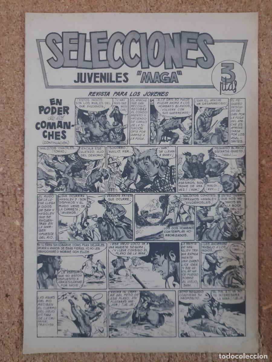 Tebeos: Selecciones Juveniles Maga.numero 3.En Poder De Los Comanches.Maga - Foto 1