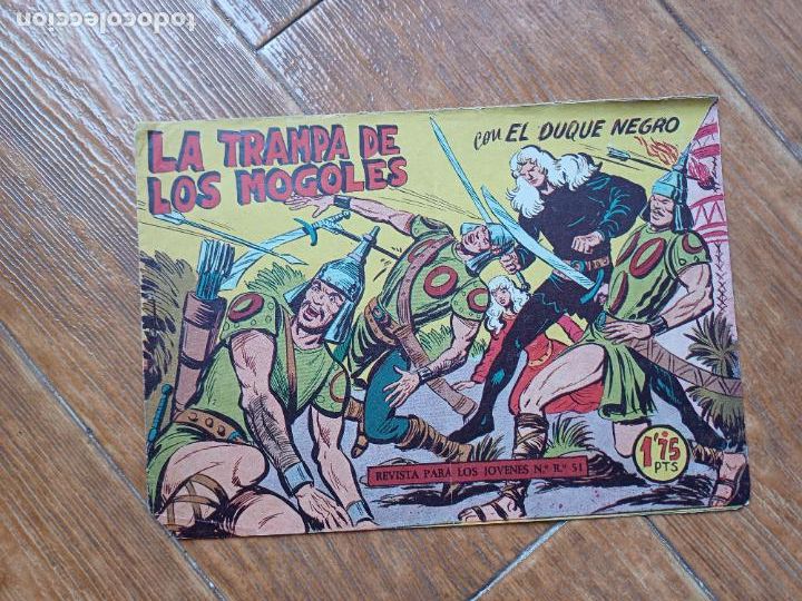 Tebeos: EL DUQUE NEGRO N&ordm; 40 EDITORIAL MAGA ORIGINAL - Foto 1