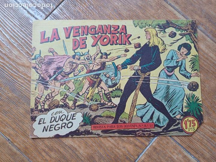 Tebeos: EL DUQUE NEGRO N&ordm; 37 EDITORIAL MAGA ORIGINAL - Foto 1