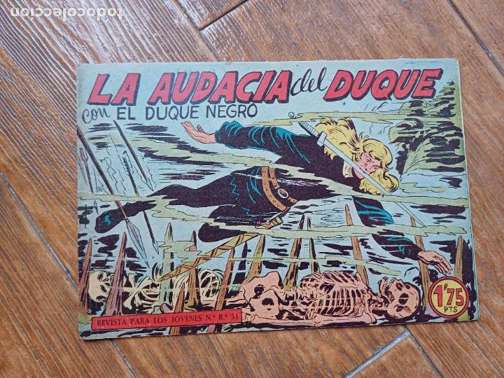 Tebeos: EL DUQUE NEGRO N&ordm; 35 EDITORIAL MAGA ORIGINAL - Foto 1