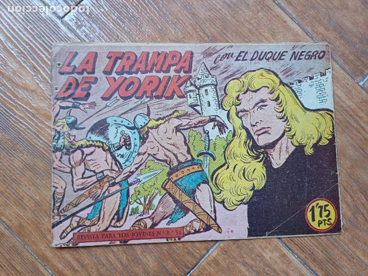 Tebeos: EL DUQUE NEGRO N&ordm; 34 EDITORIAL MAGA ORIGINAL - Foto 1