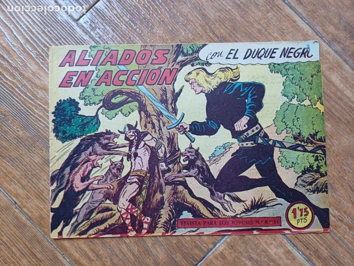 Tebeos: EL DUQUE NEGRO N&ordm; 33 EDITORIAL MAGA ORIGINAL - Foto 1