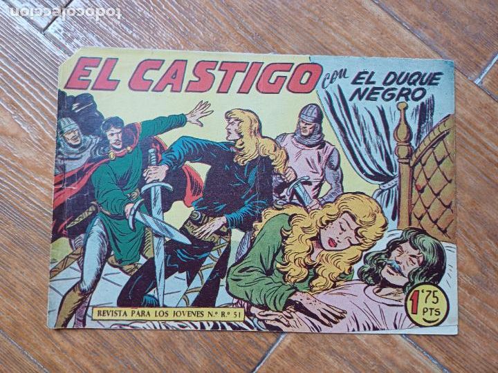 Tebeos: EL DUQUE NEGRO N&ordm; 24 EDITORIAL MAGA ORIGINAL - Foto 1