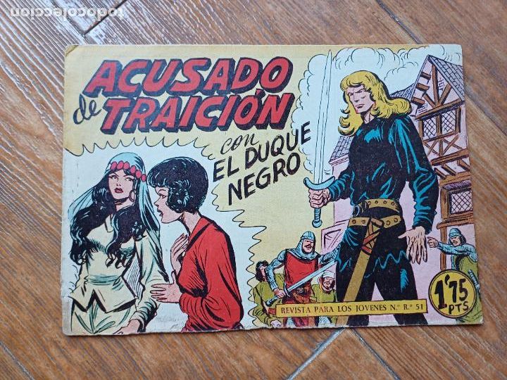 Tebeos: EL DUQUE NEGRO N&ordm; 18 EDITORIAL MAGA ORIGINAL - Foto 1