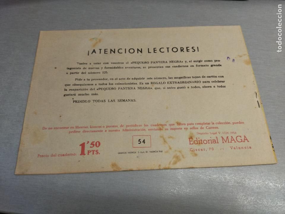 Tebeos: APACHE N&ordm; 54 / MAGA ORIGINAL - Foto 2