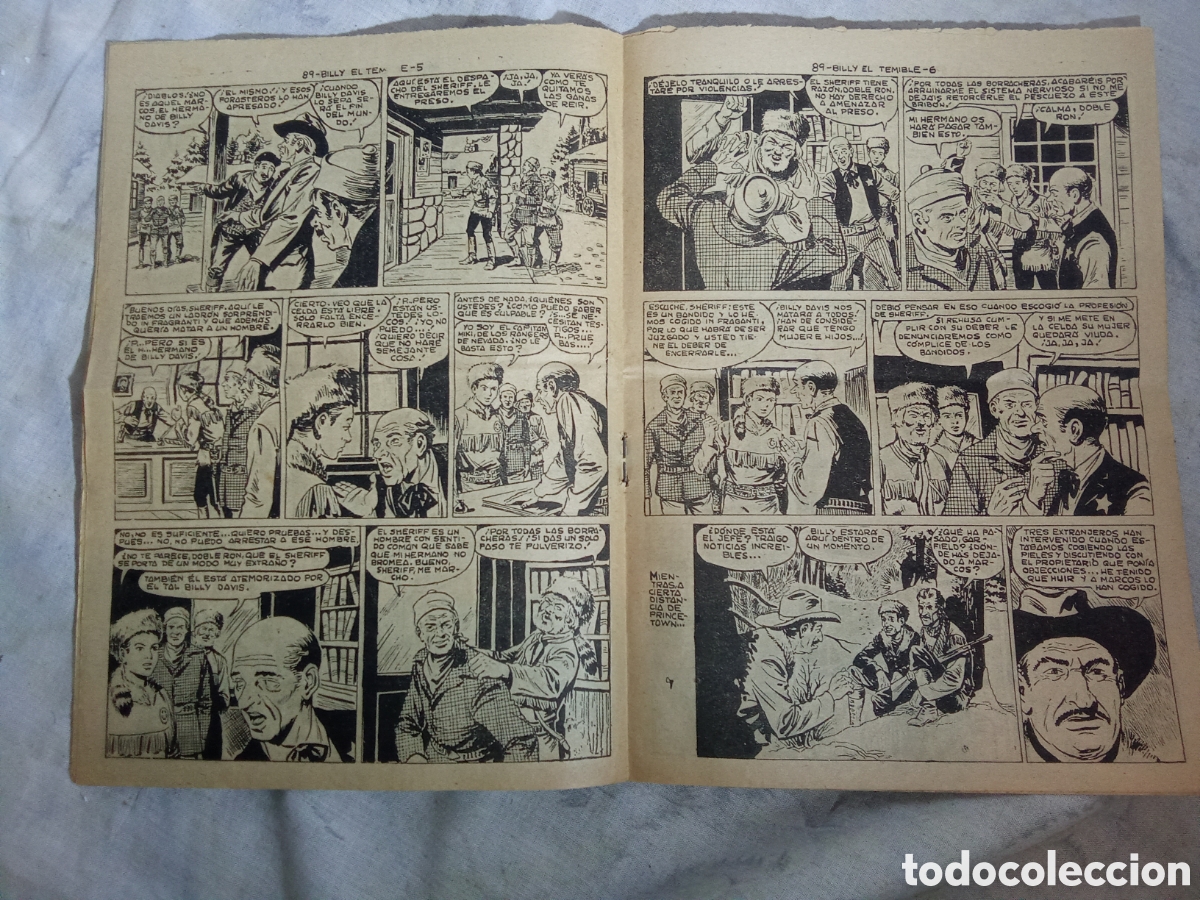 Tebeos: EL PEQUE&Ntilde;O H&Eacute;ROE, BILLY EL TEMIBLE, N&deg;89 - Foto 2