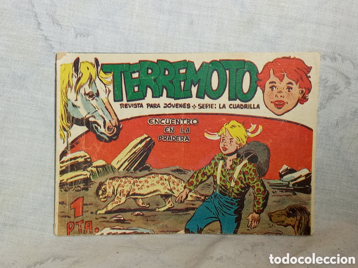 Tebeos: TERREMOTO, ENCUENTRO EN LA PRADERA, 2. ED. MAGA - Foto 1
