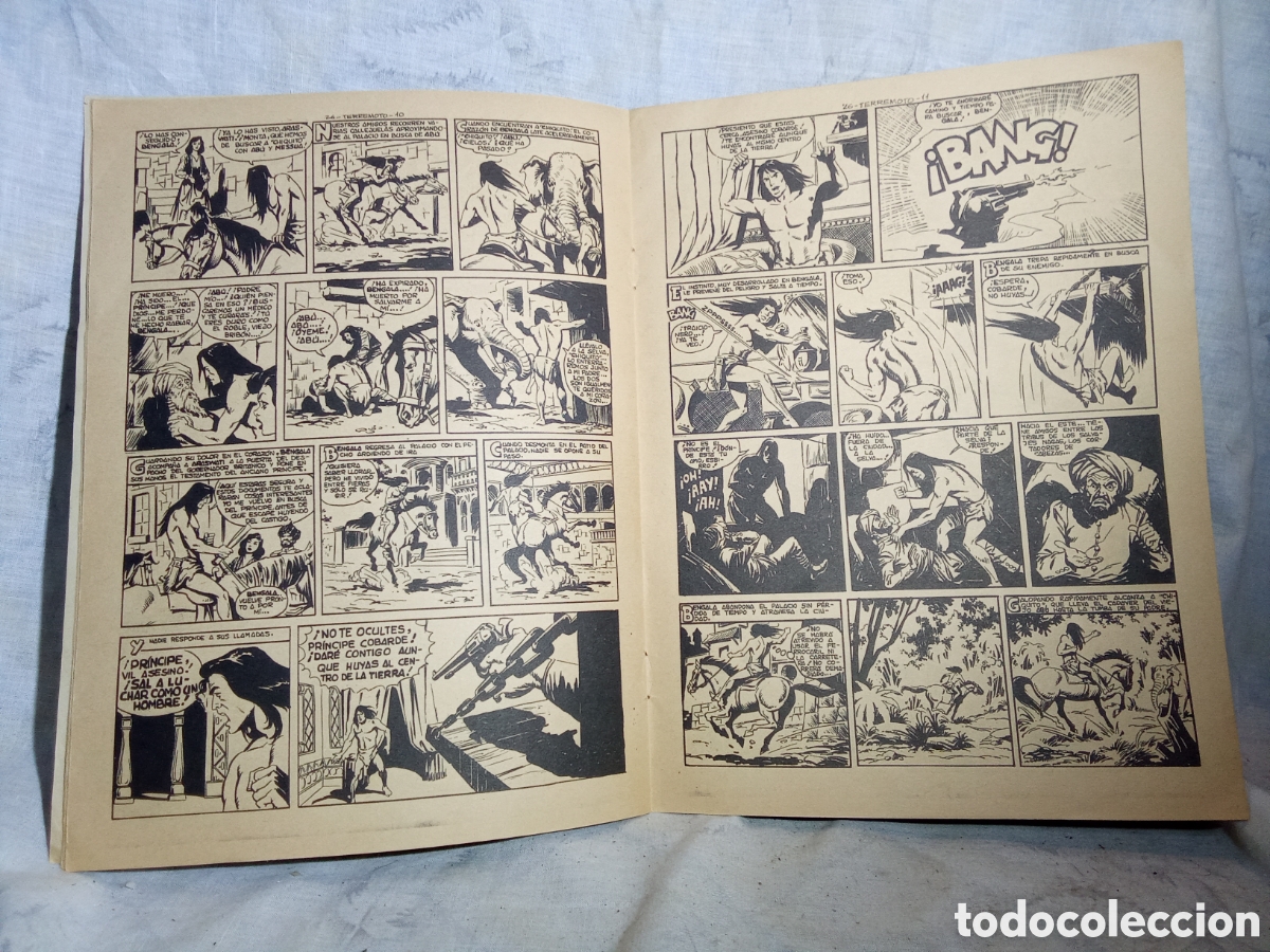Tebeos: TERREMOTO PRESENTA: BENGALA. N&deg;26. ED. MAGA - Foto 2
