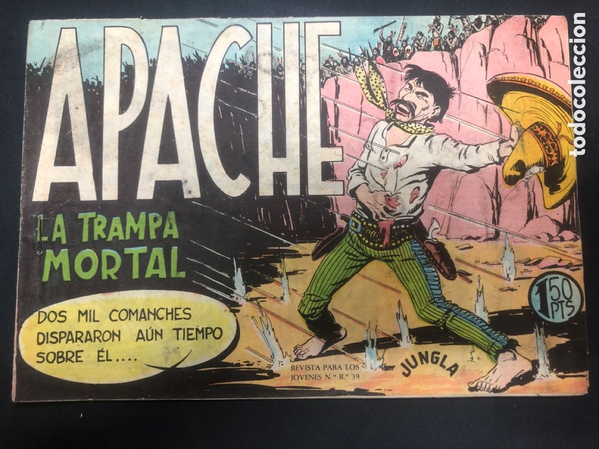 Tebeos: COMIC ORIGINAL APACHE 1&ordf; N&ordm;26 EDITORIAL MAGA - Foto 1