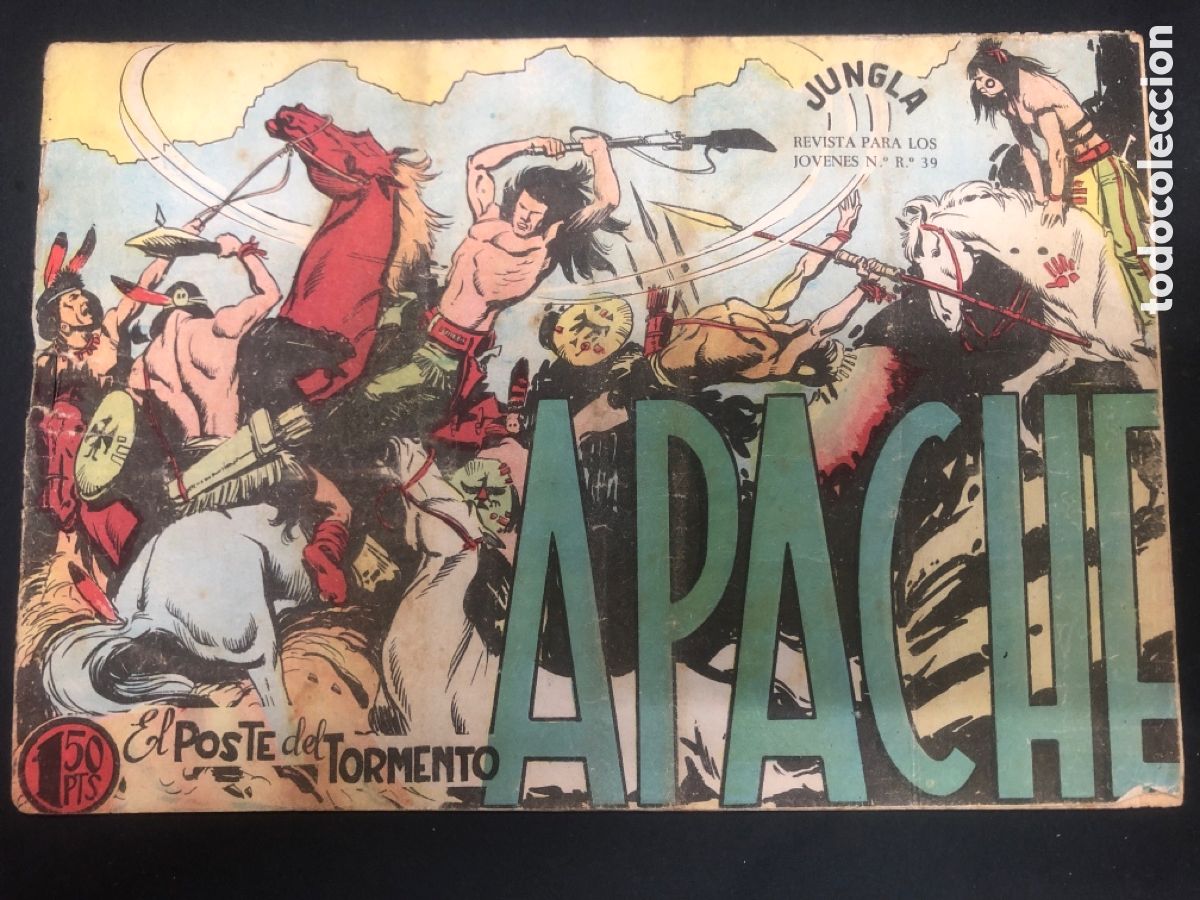 Tebeos: COMIC ORIGINAL APACHE 1&ordf; N&ordm;27 EDITORIAL MAGA - Foto 1