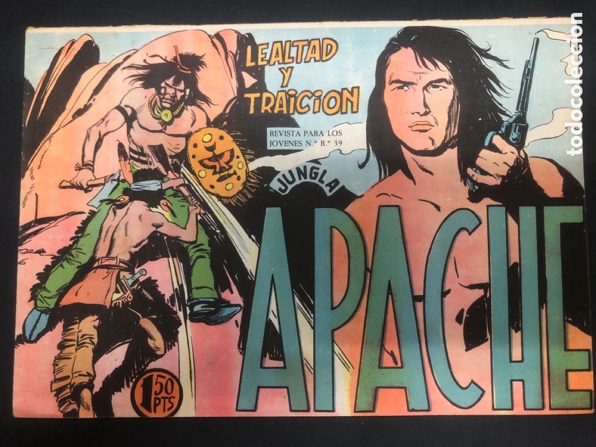 Tebeos: COMIC ORIGINAL APACHE 1&ordf; N&ordm; 28 EDITORIAL MAGA - Foto 1