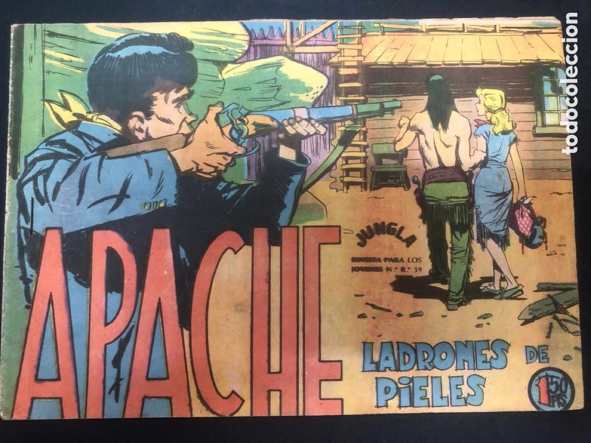 Tebeos: COMIC ORIGINAL APACHE 1&ordf; N&ordm; 30 EDITORIAL MAGA - Foto 1