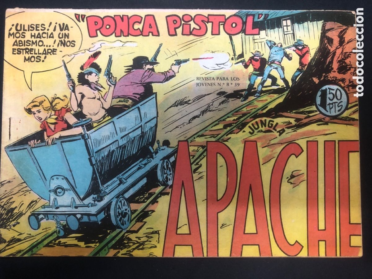 Tebeos: COMIC ORIGINAL APACHE 1&ordf; N&ordm; 32 EDITORIAL MAGA - Foto 1