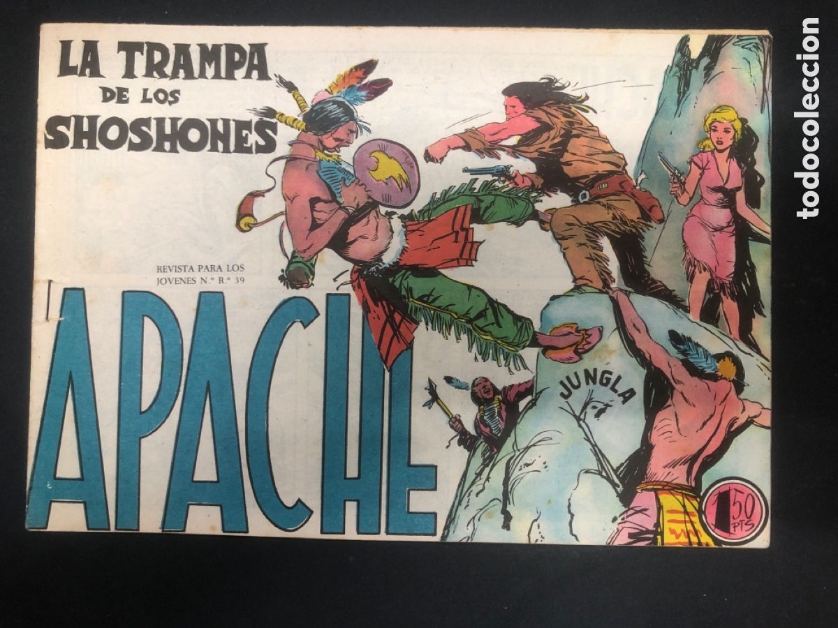 Tebeos: COMIC ORIGINAL APACHE 1&ordf; N&ordm; 36 EDITORIAL MAGA - Foto 1