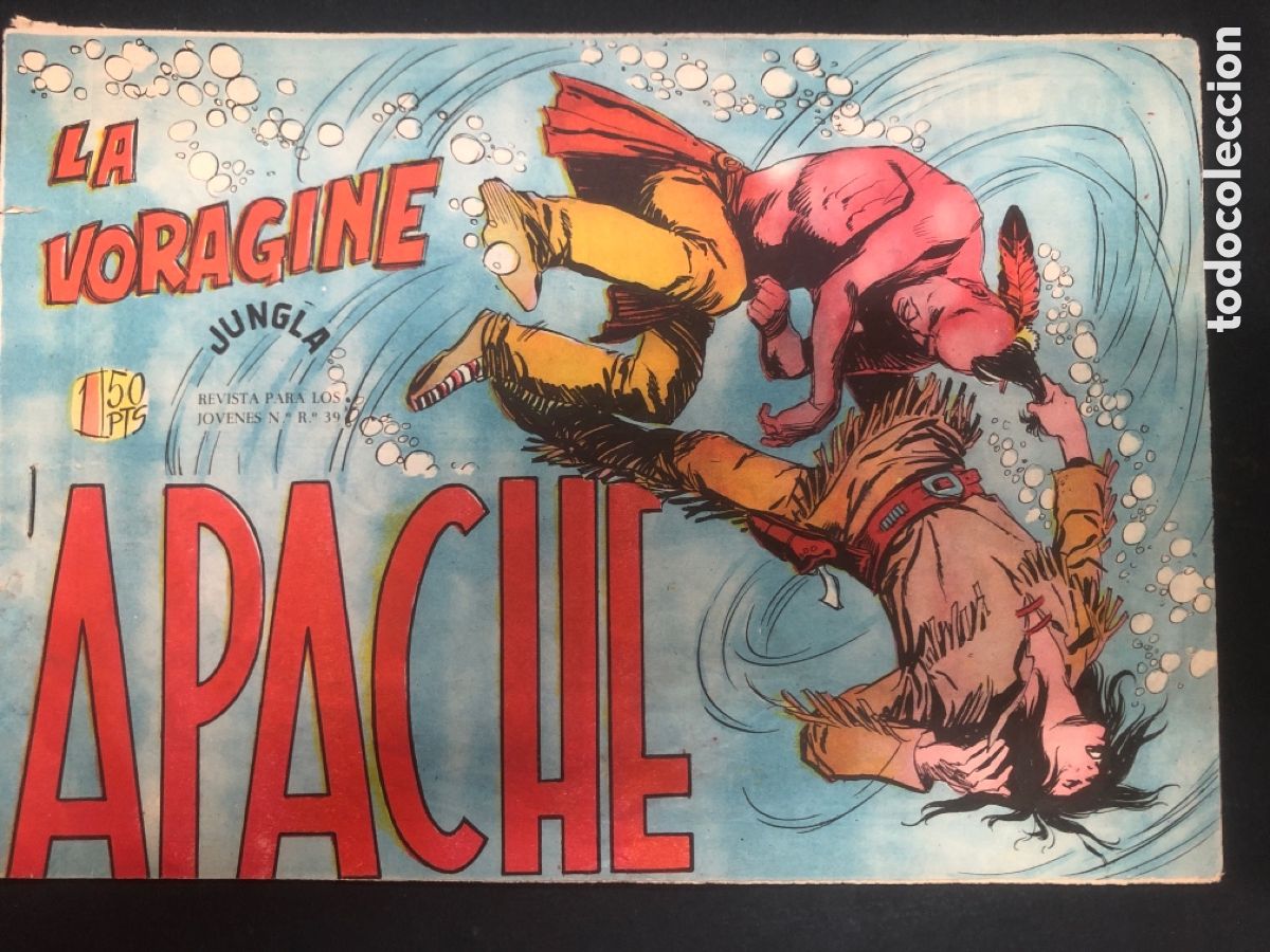 Tebeos: COMIC ORIGINAL APACHE 1&ordf; N&ordm; 38 EDITORIAL MAGA - Foto 1