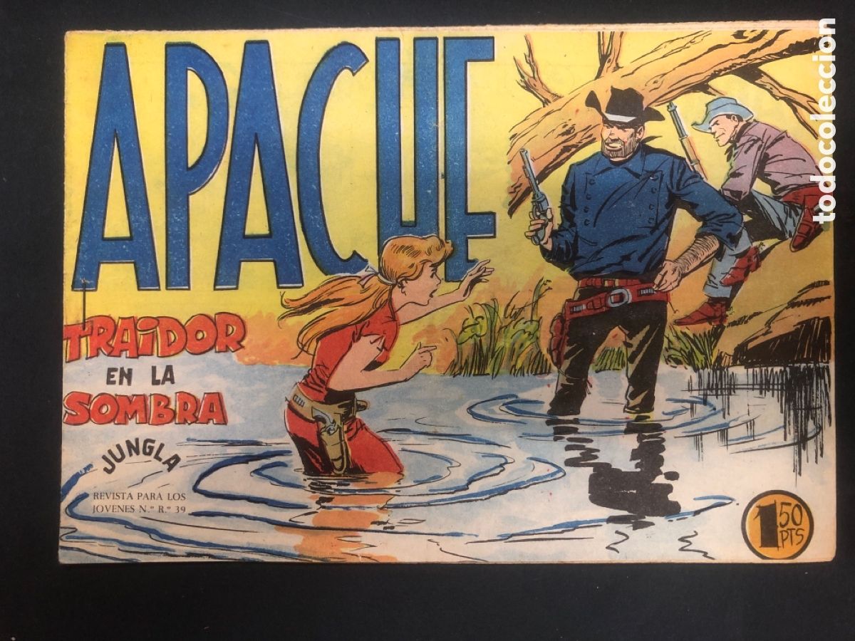 Tebeos: COMIC ORIGINAL APACHE 1&ordf; N&ordm; 48 EDITORIAL MAGA - Foto 1