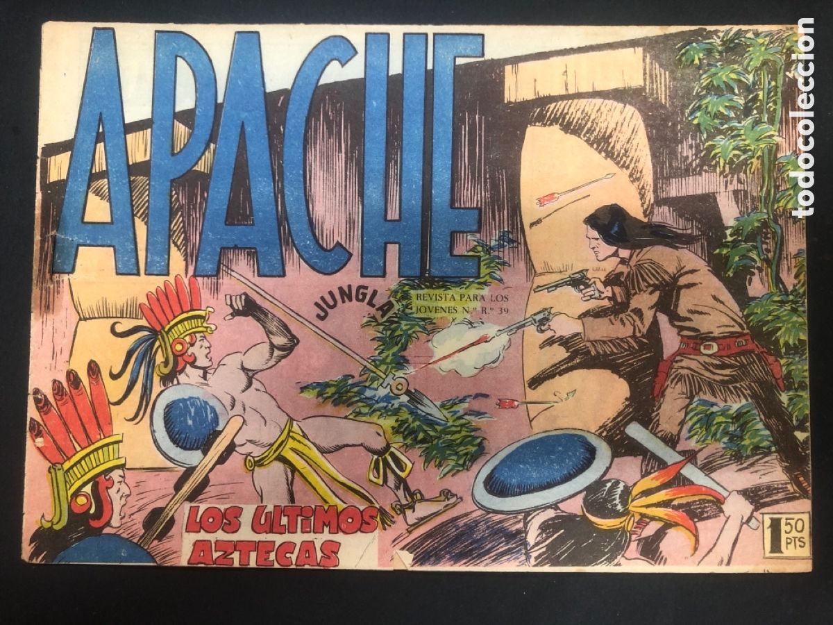 Tebeos: COMIC ORIGINAL APACHE 1&ordf; N&ordm; 49 EDITORIAL MAGA - Foto 1