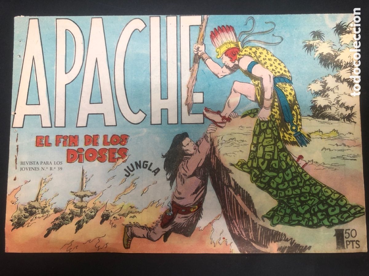 Tebeos: COMIC ORIGINAL APACHE 1&ordf; N&ordm; 52 EDITORIAL MAGA - Foto 1