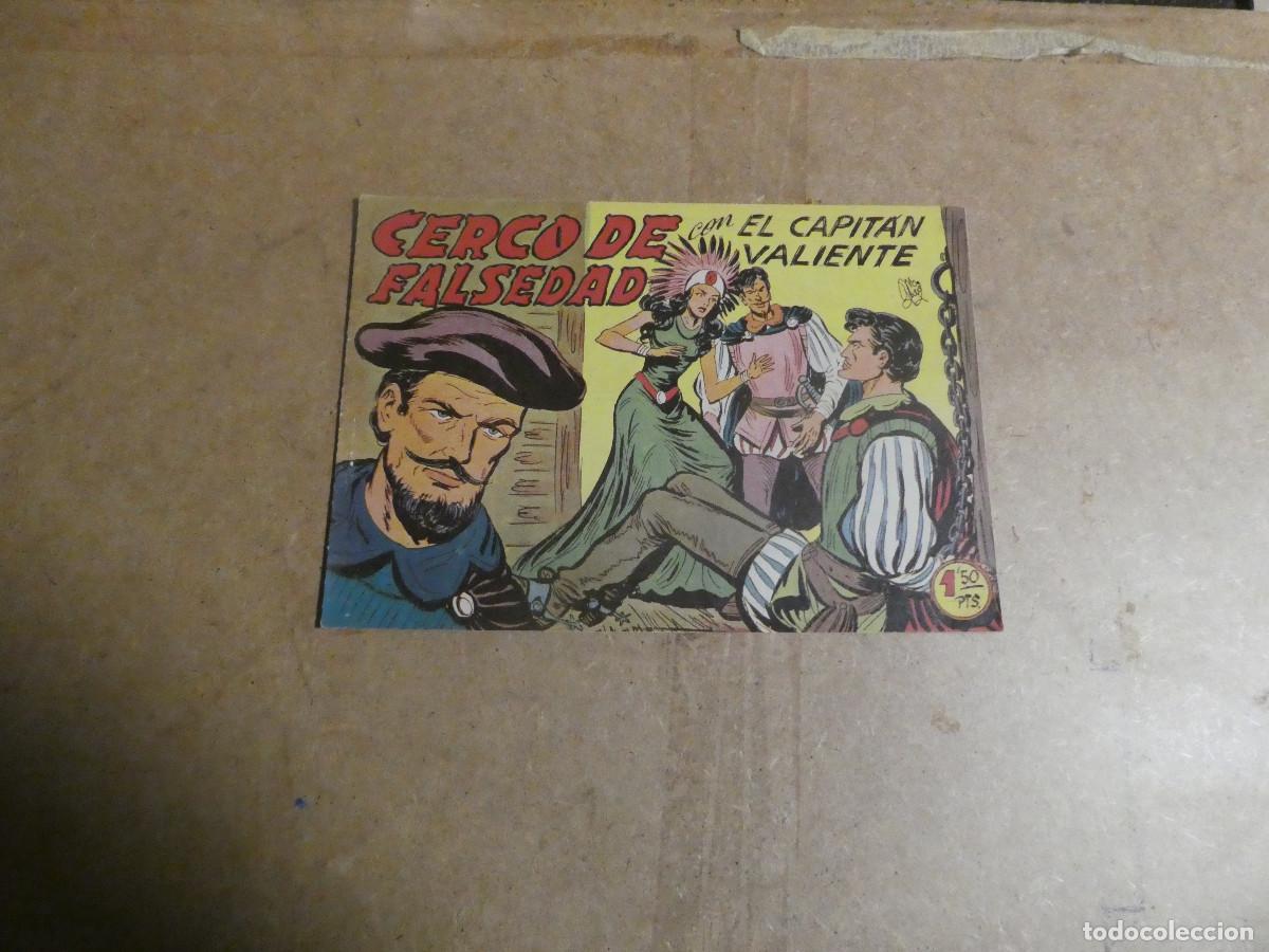 Tebeos: Capit&aacute;n Valiente n&ordm; 16, original editorial maga - Foto 1